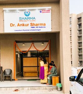 Exterior of Sharma Specialty Clinic, by Dr. Ankur Sharma - Best MD Medicine and General Physician Bavdhan Bhukum and nearby areas