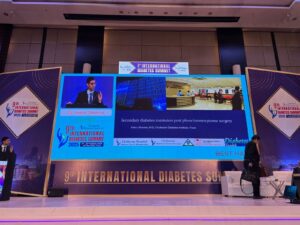 Dr Ankur Sharma: Interantional Speaker presenting at diabetes summit event